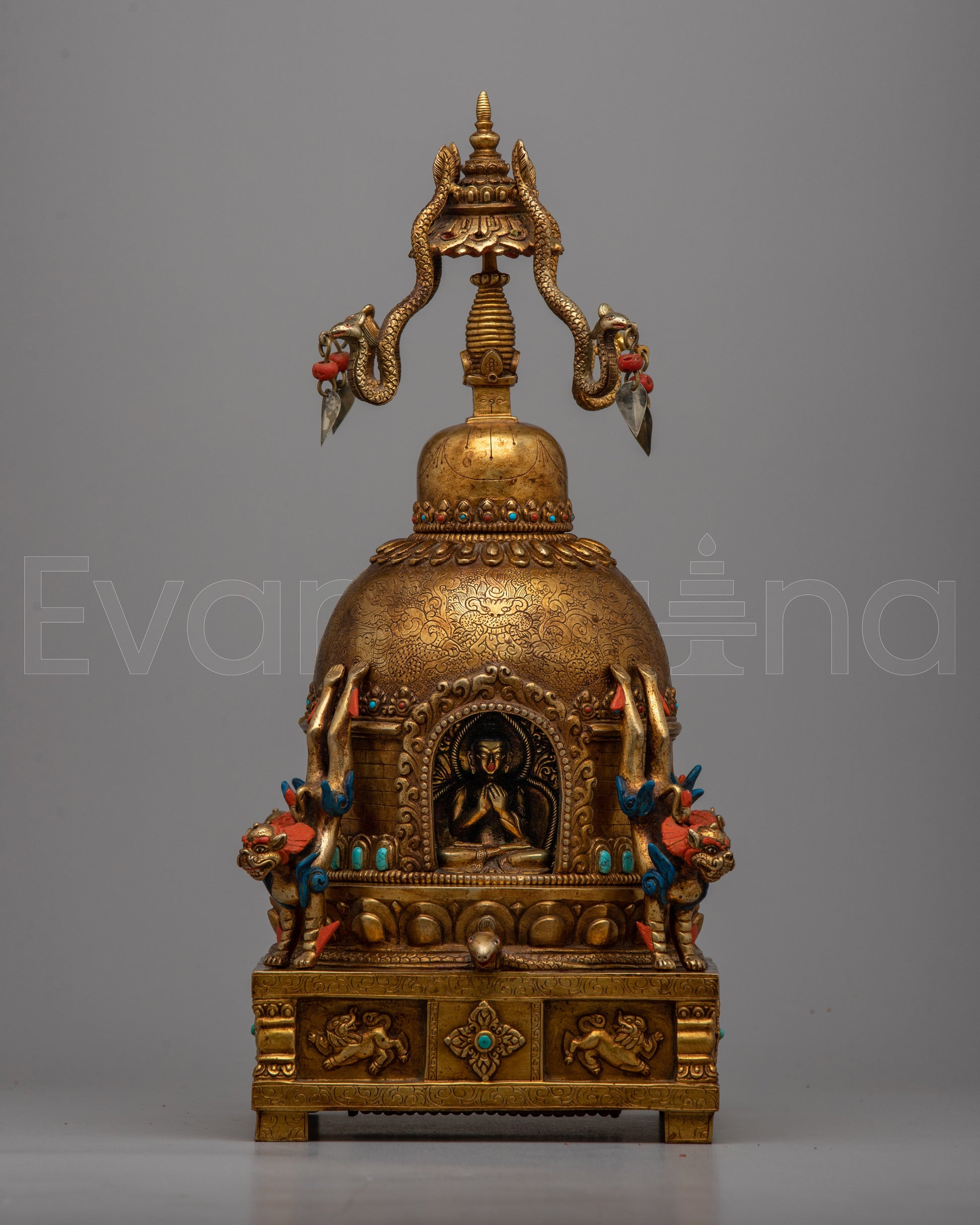 Tibetan Tomb or Stupa Statue