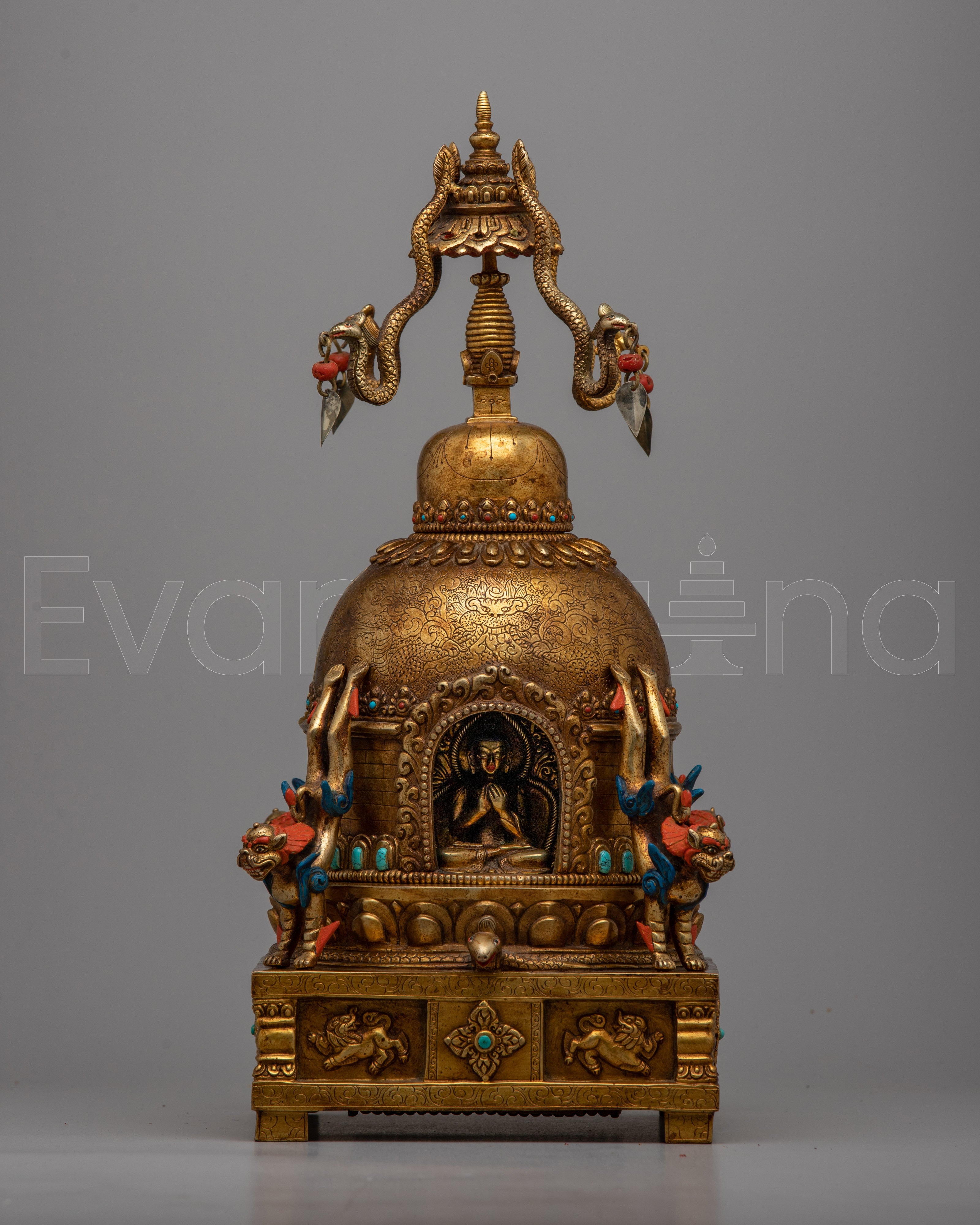 Tibetan Tomb or Stupa Statue