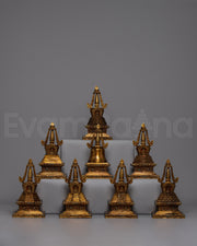 Tibetan Tomb or Stupa Statue