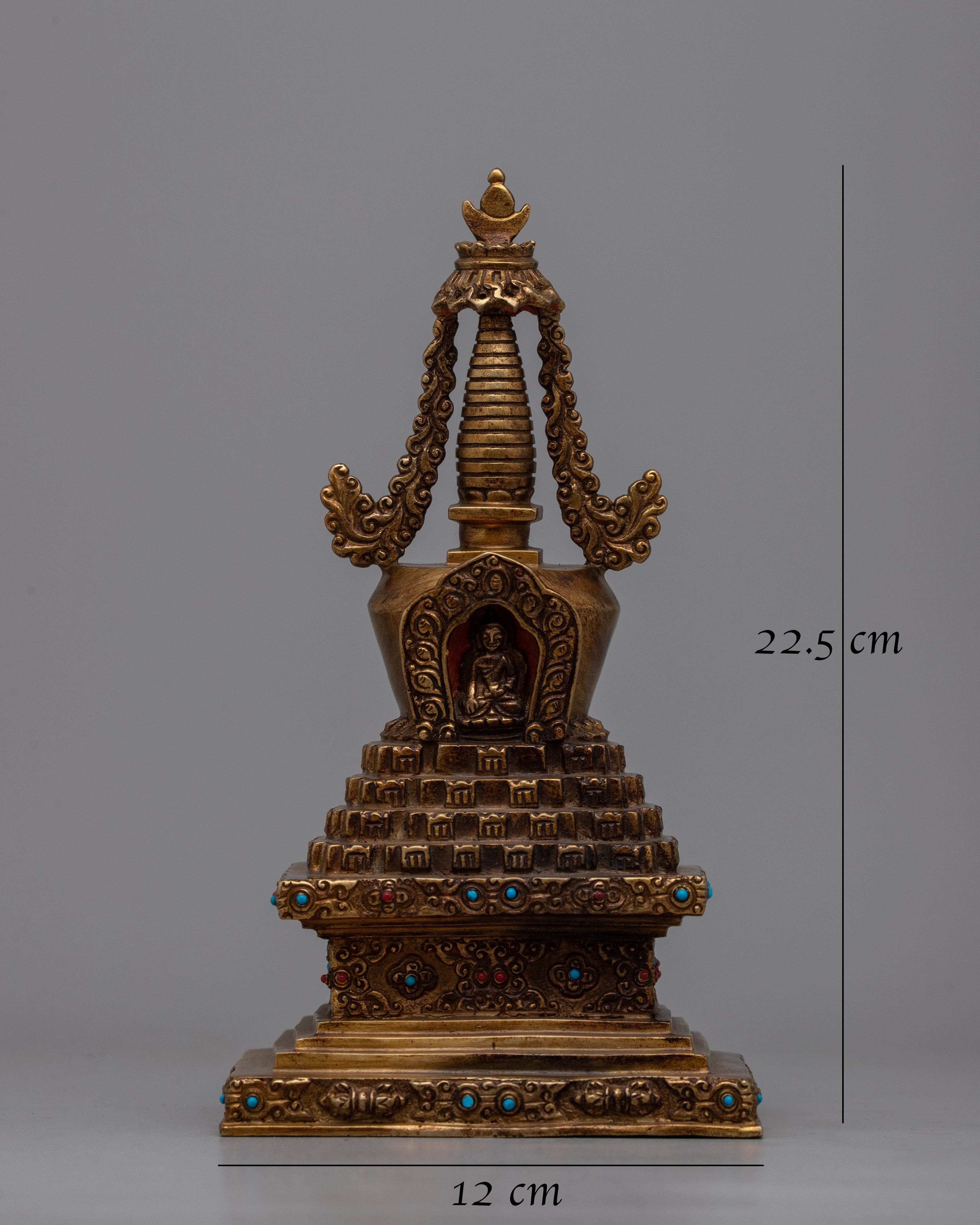 Buddhist Ritual Stupa | Intricately Designed Sacred Structure for Meditation