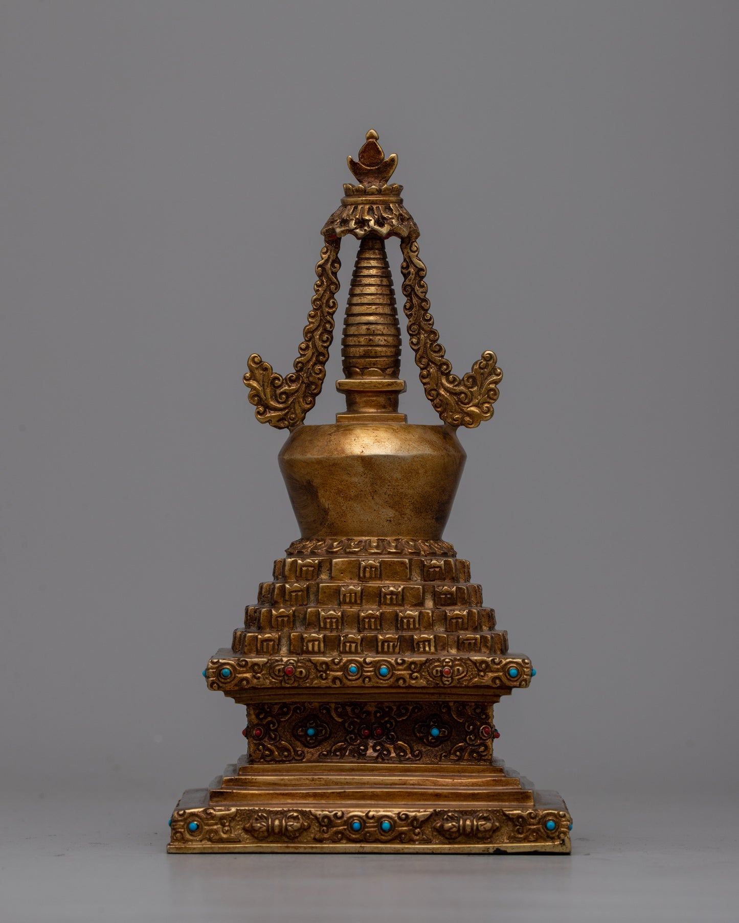 Buddhist Ritual Stupa | Intricately Designed Sacred Structure for Meditation