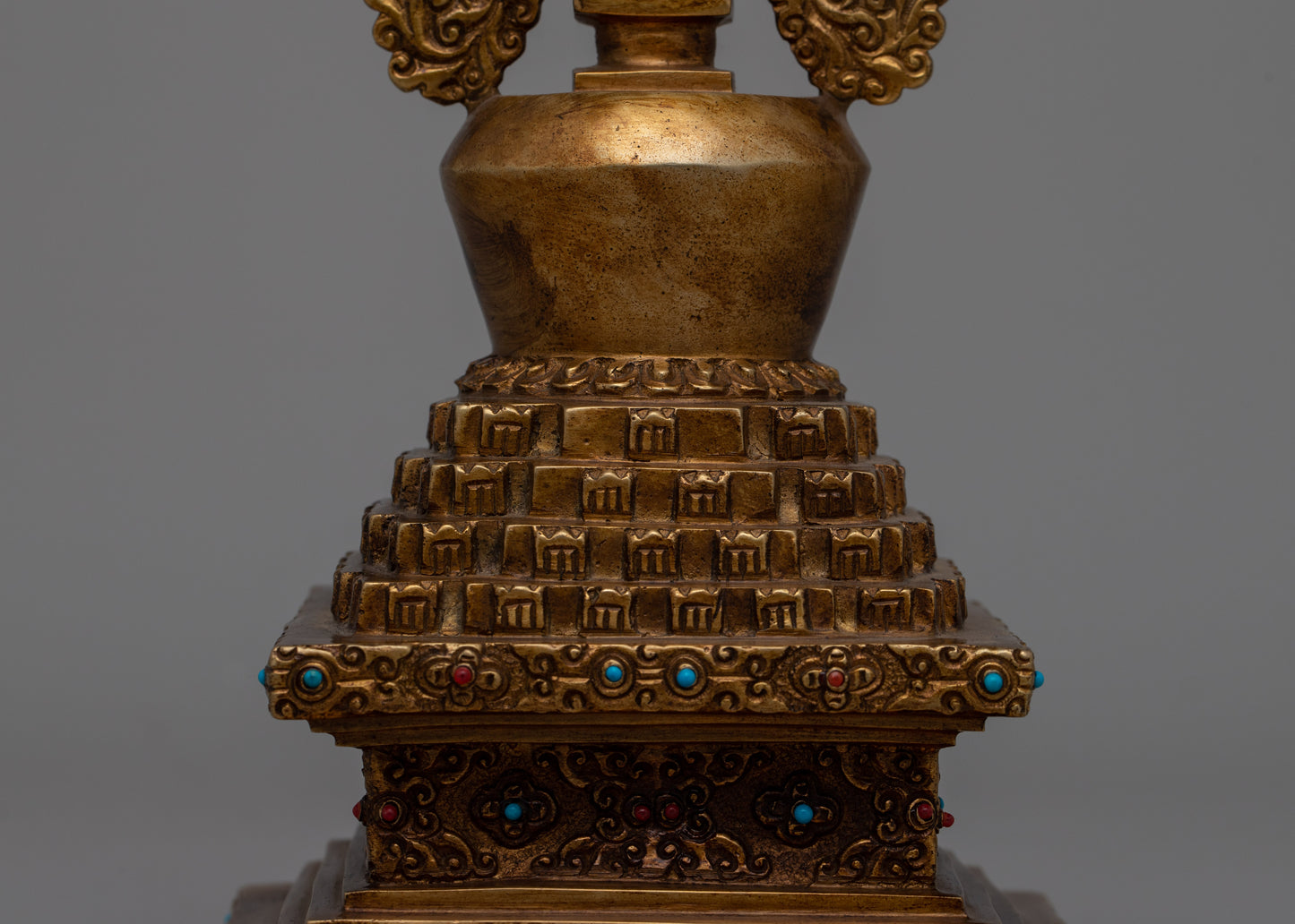 Buddhist Ritual Stupa | Intricately Designed Sacred Structure for Meditation