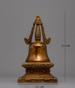 Sacred Relic Stupa | Hand-carved Relic Stupa Tradition with Spiritual Craftsmanship
