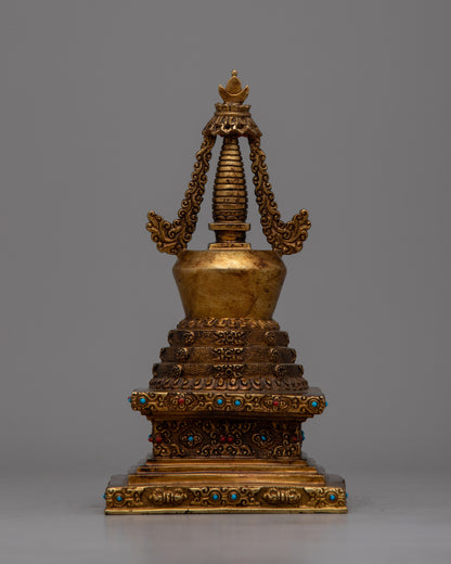 Buddhist Relics Stupa | Sacred Tibetan Buddhist Architecture for Relic Preservation