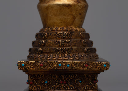 Buddhist Relics Stupa | Sacred Tibetan Buddhist Architecture for Relic Preservation