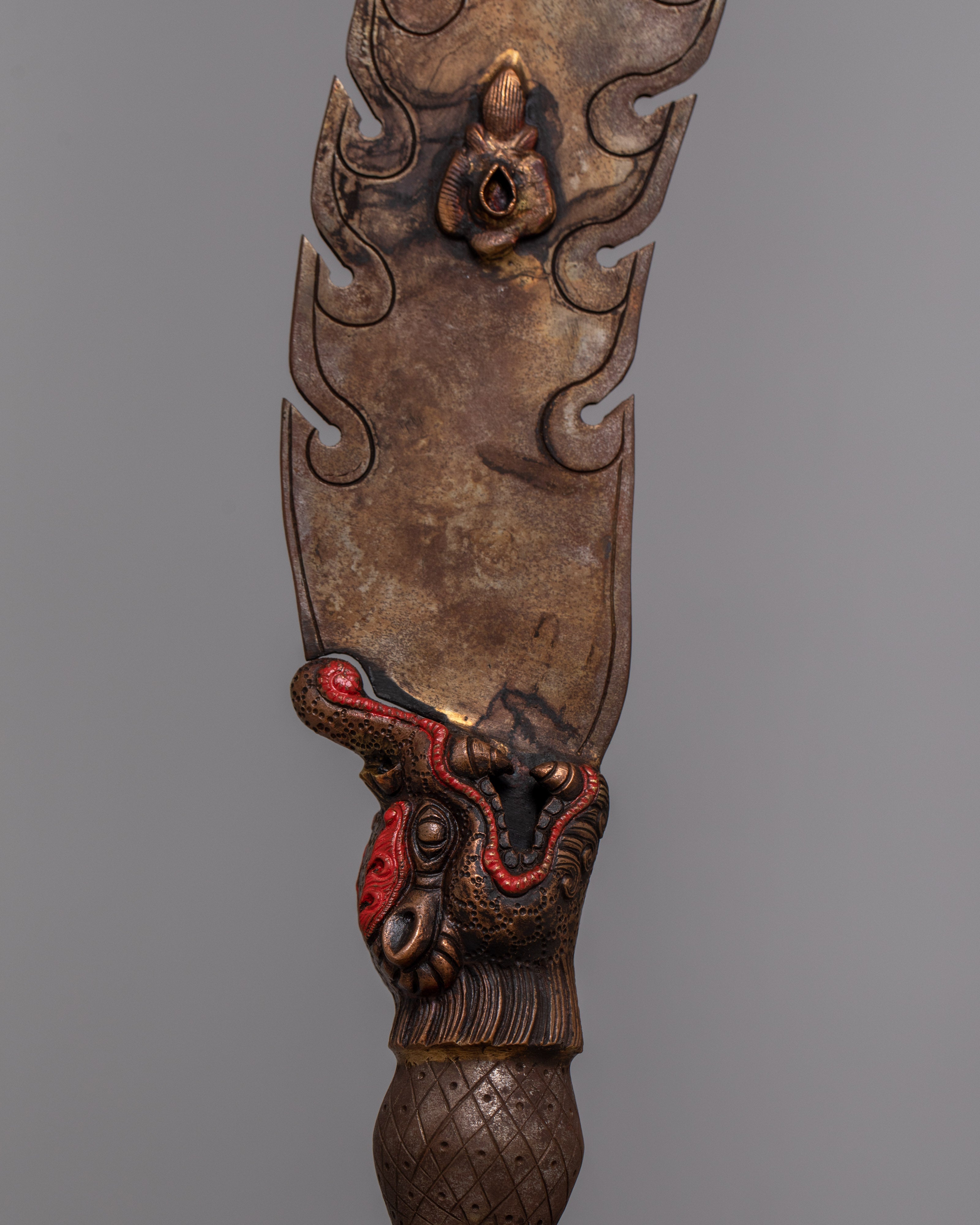 Tibetan Sword | Perfect for Sacred Rituals and Ceremonial Use