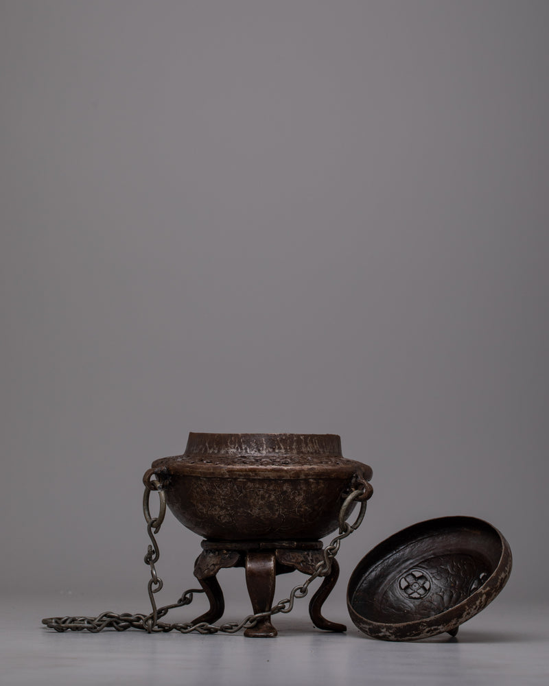 Iron Incense Burner | Ideal for Everyday Use and Special Occasions
