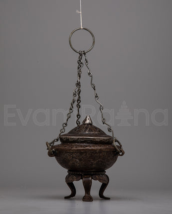 Iron Incense Burner 