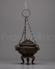 Iron Incense Burner 