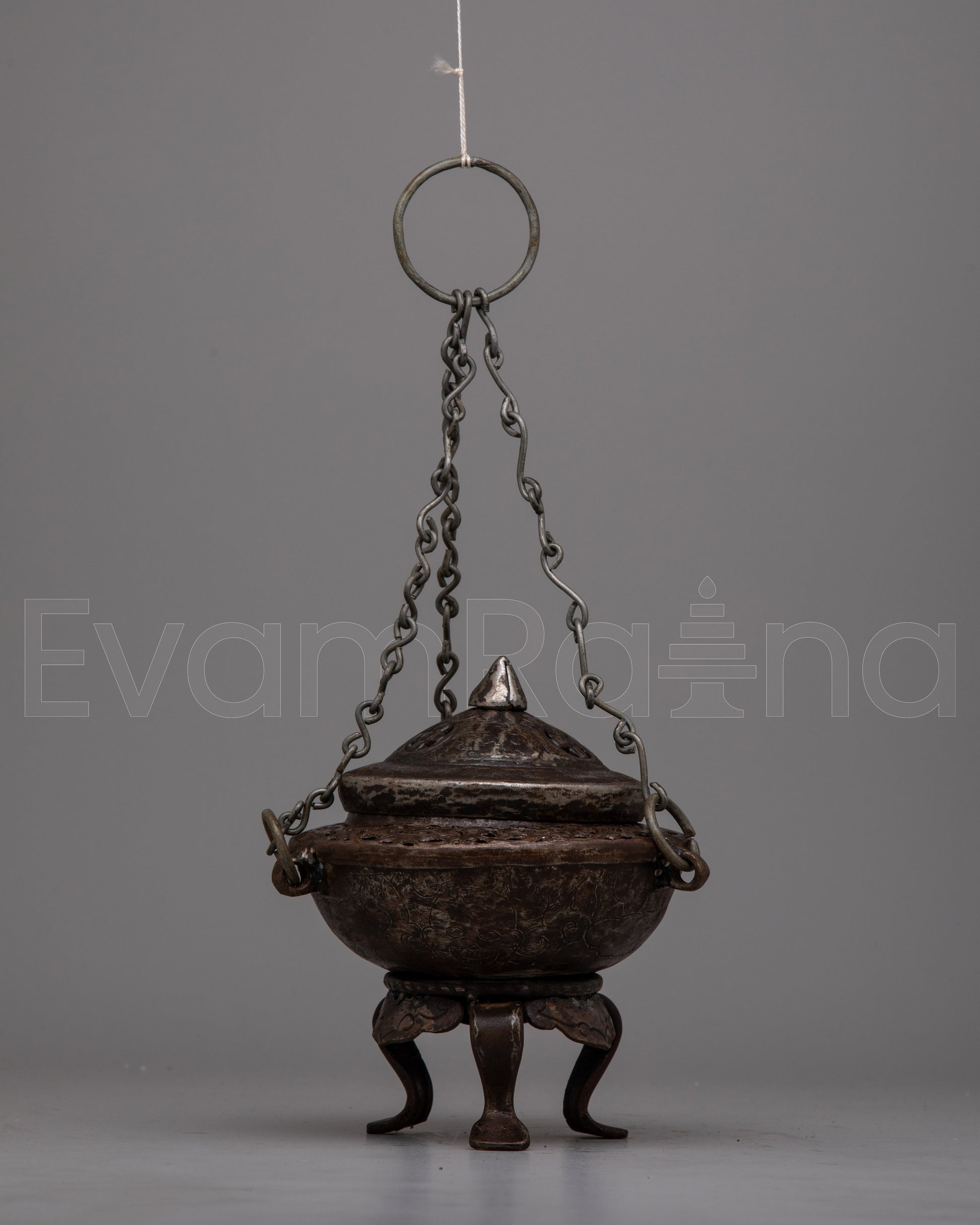 Iron Incense Burner 