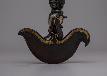 Crescent-Shaped Kartika | Perfect for Collectors and Spiritual Practitioners