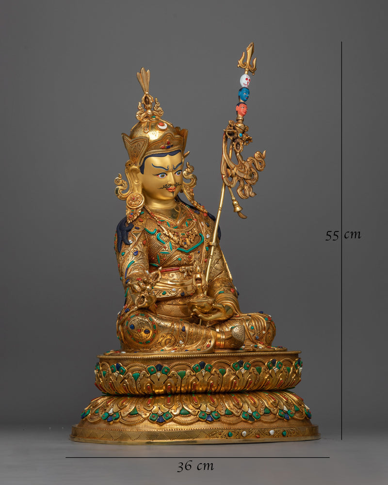 Guru Rinpoche Tantra Statue | Embodiment of Mystical Power