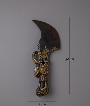 Tibetan Ritual Knife | High-Quality Craftsmanship for Spiritual Ceremonies