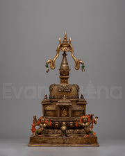 Buddhist Religious Stupa 