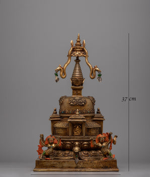 Buddhist Religious Stupa |  Buddhist Stupa for Meditation and Ritual Home Altars
