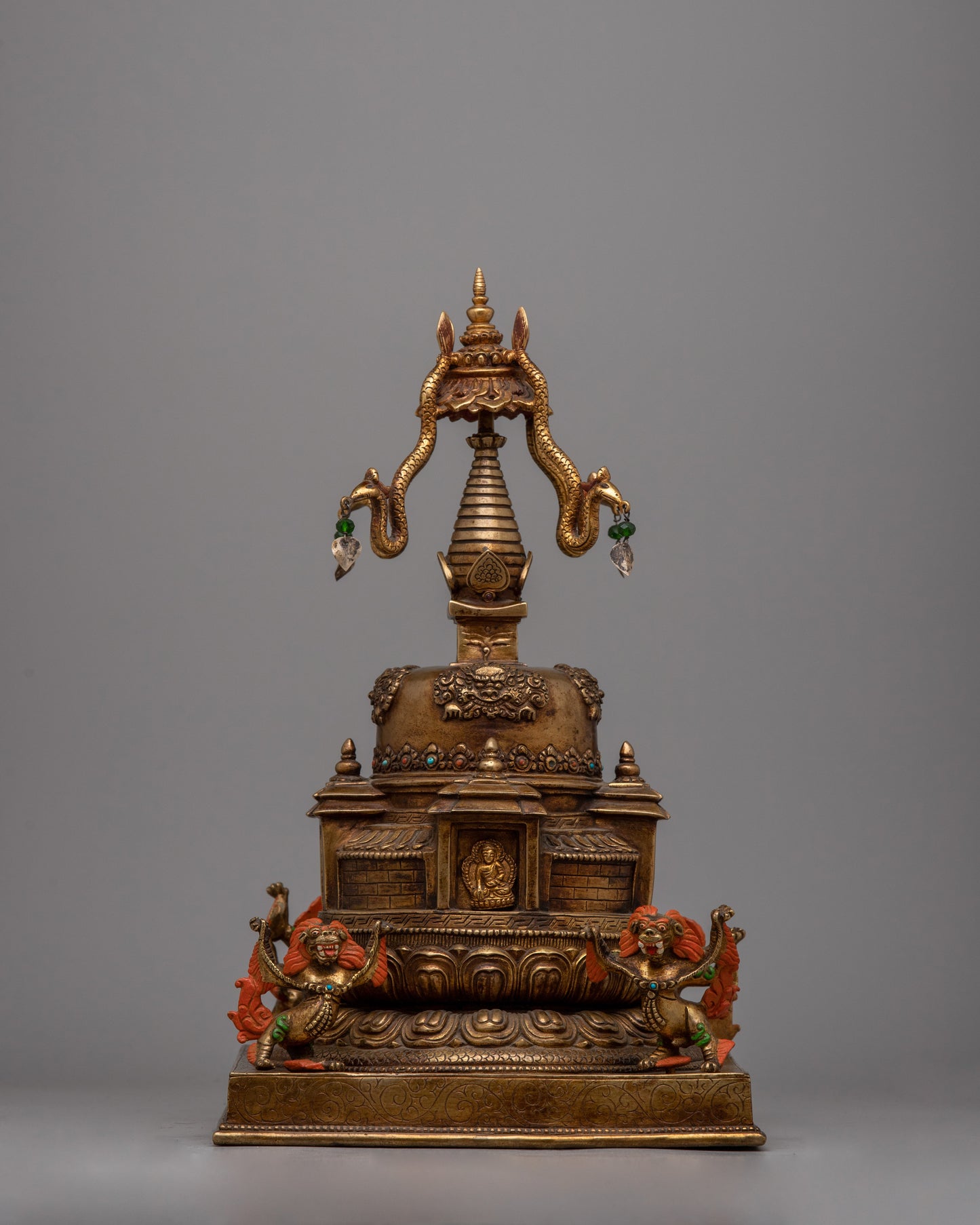 Buddhist Religious Stupa |  Buddhist Stupa for Meditation and Ritual Home Altars