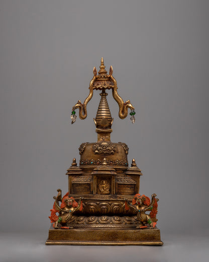 Buddhist Religious Stupa |  Buddhist Stupa for Meditation and Ritual Home Altars