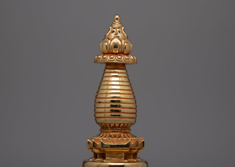 Authentic Tibetan Stupa |  Perfect for Spiritual and Ritual Use