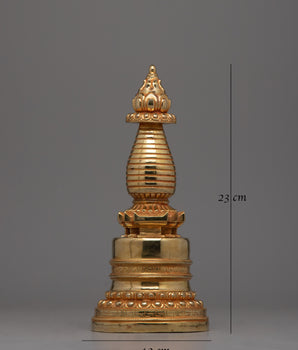 Authentic Tibetan Stupa |  Perfect for Spiritual and Ritual Use