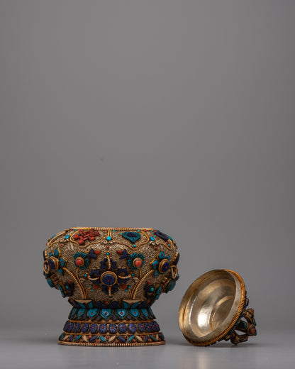 Handcrafted Dhupur Rice Pot | Traditional Decorative Piece for Enhancing Your Home Decor