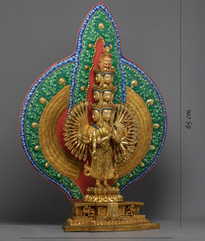 1000 Arm Chenrezig Statue | Himalayan Buddhism Art