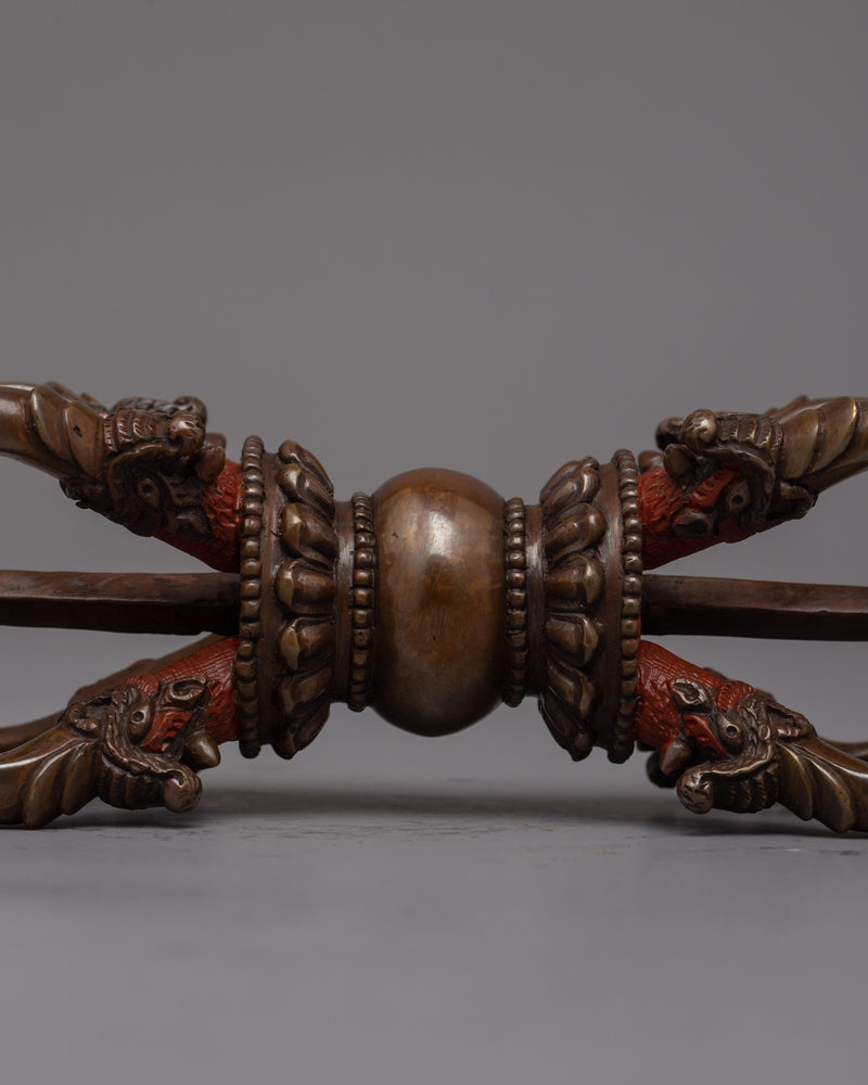 Oxidized Copper Vajra | Timeless Oxidized Copper Vajra Artifact