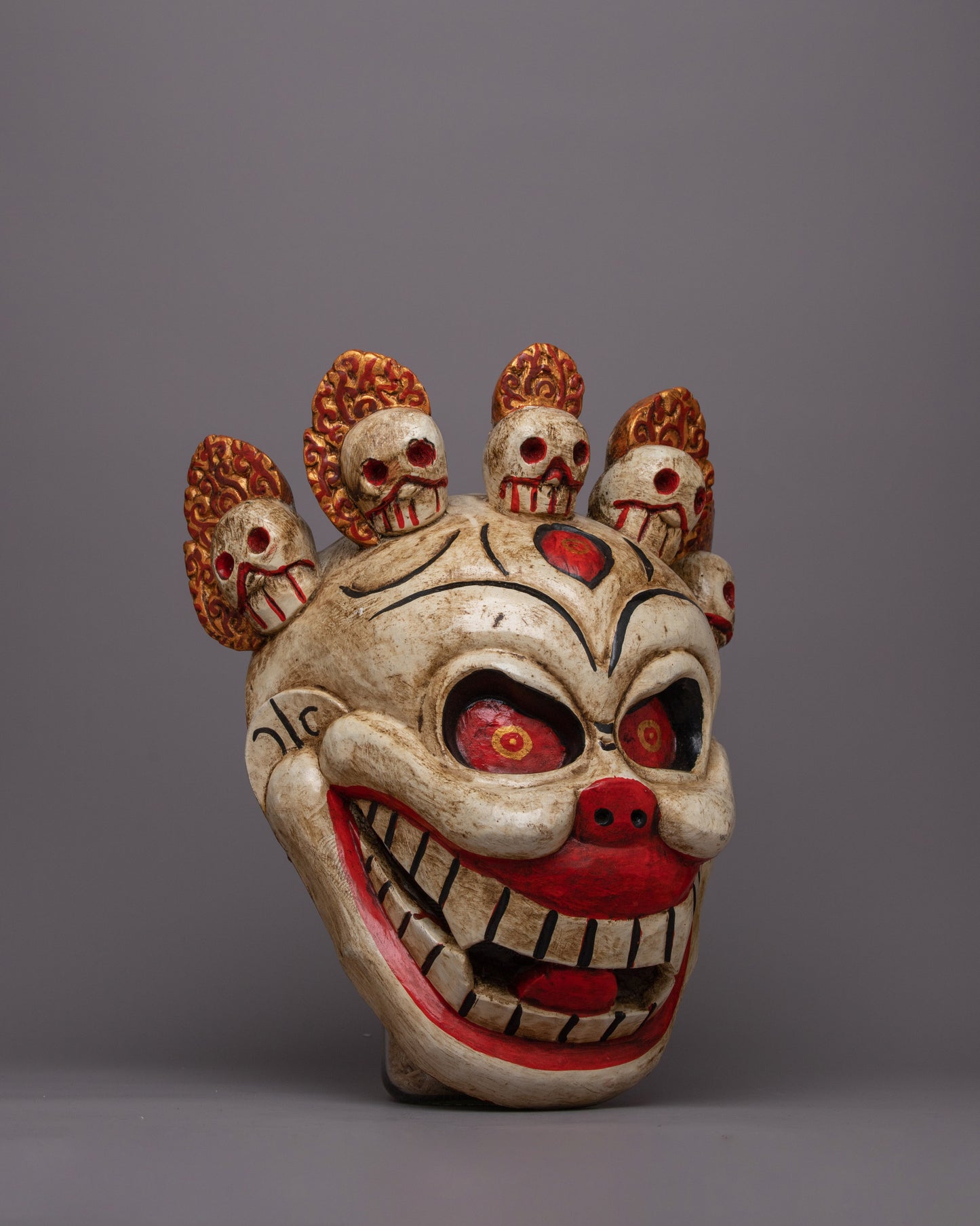 Wooden Carved Mask | One-of-a-Kind Piece for Your Collection