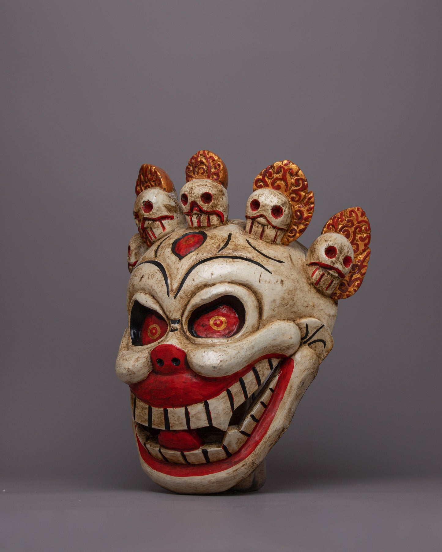 Wooden Carved Mask | One-of-a-Kind Piece for Your Collection