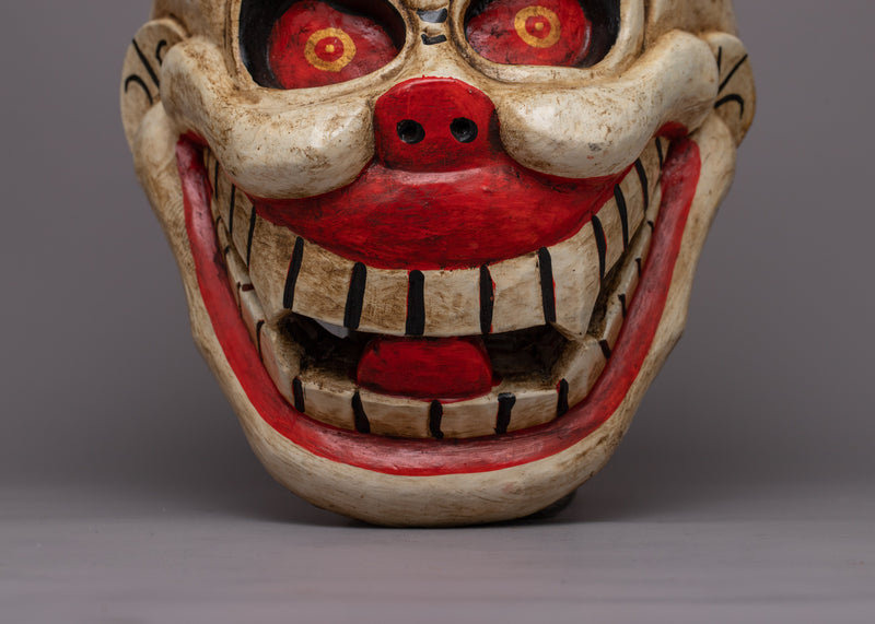 Wooden Carved Mask | One-of-a-Kind Piece for Your Collection