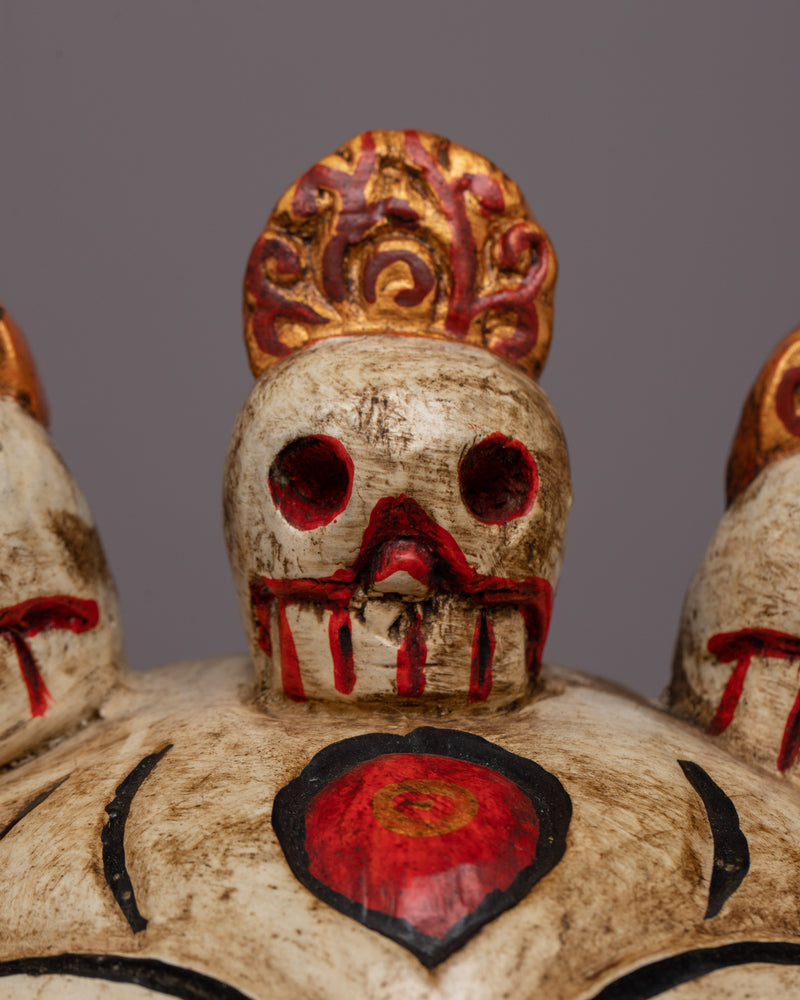 Wooden Carved Mask | One-of-a-Kind Piece for Your Collection