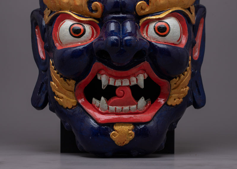 Fierce Mask Wooden Made | Perfect for Cultural and Artistic Home Decor