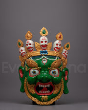 Mask Hanging on Wall