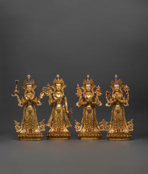 4 Standing Bodhisattva