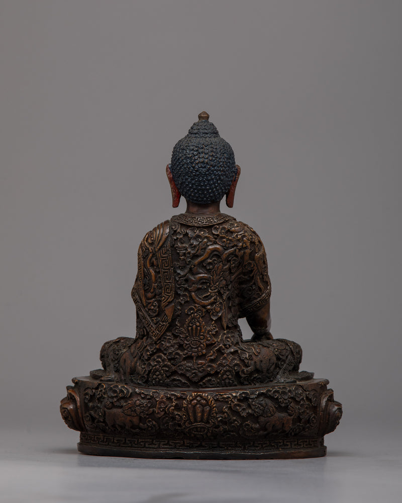 The Buddha Shakyamuni Buddha Statue | Handcrafted Sacred Sculpture for Meditation & Spirituality