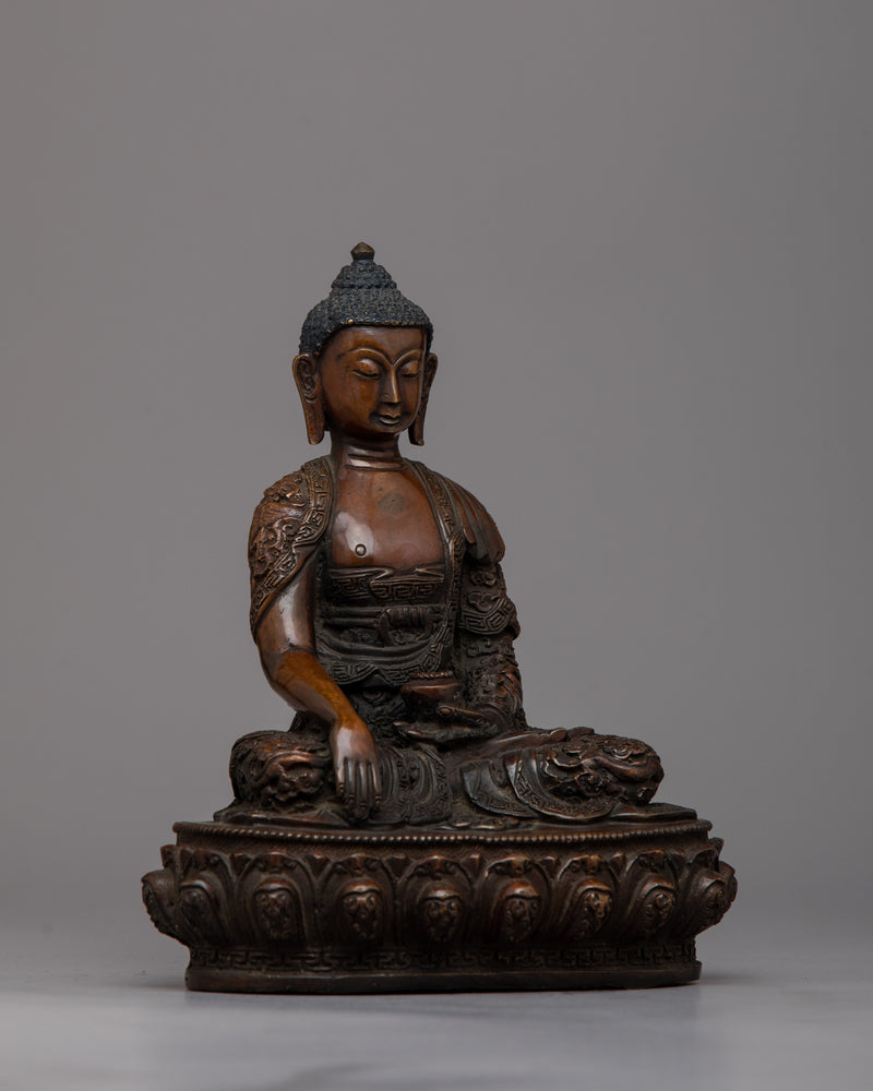 The Buddha Shakyamuni Buddha Statue | Handcrafted Sacred Sculpture for Meditation & Spirituality