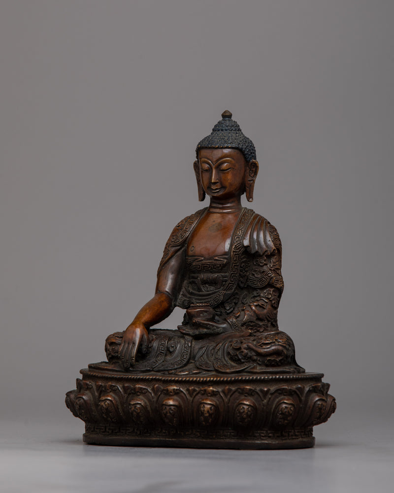 The Buddha Shakyamuni Buddha Statue | Handcrafted Sacred Sculpture for Meditation & Spirituality