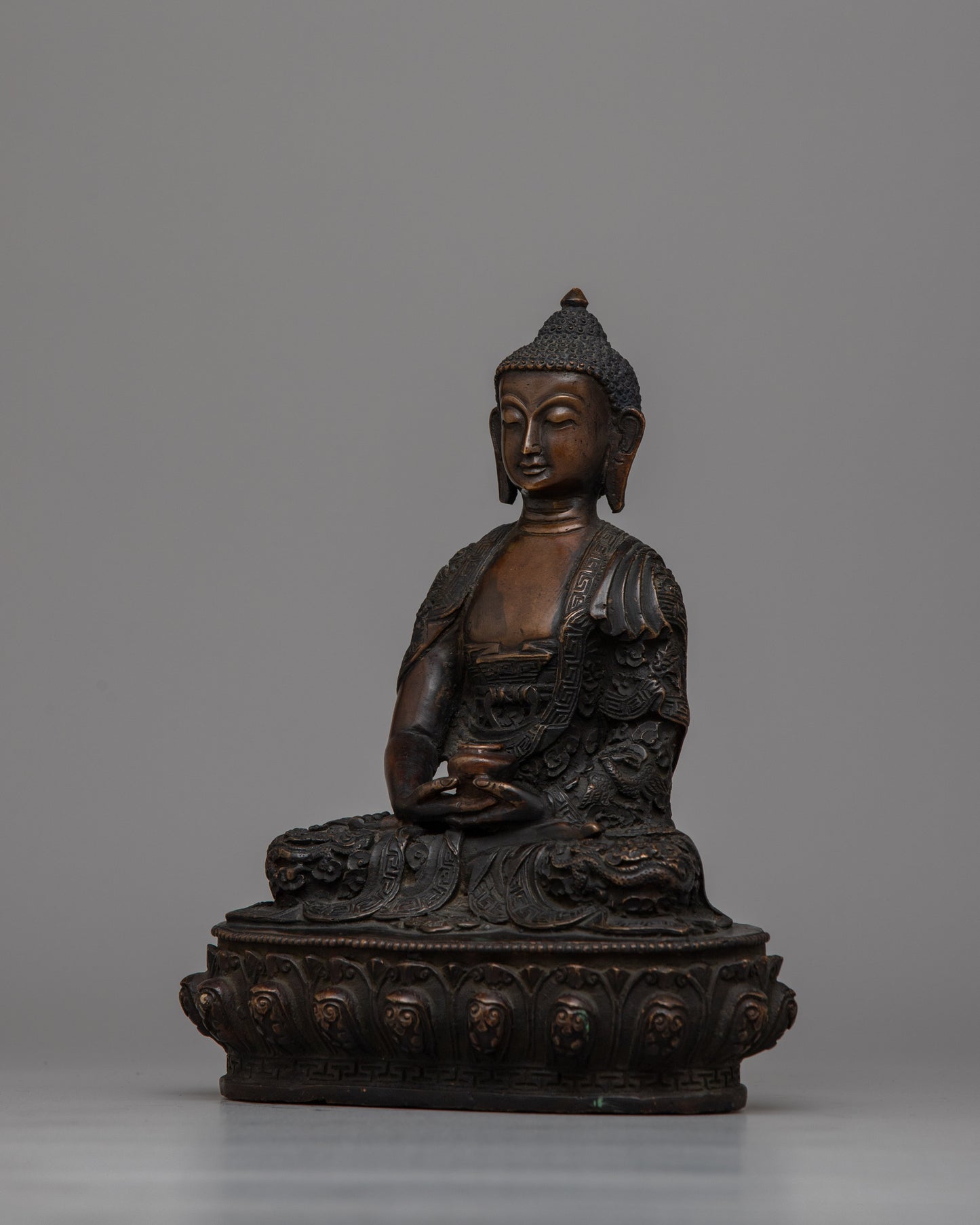 Amitabha Buddha Mantra Practice Statue | The Buddha of Infinite Light for Spiritual Home Decor