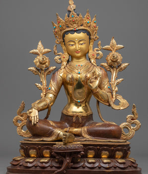 Green Tara Buddha Statue