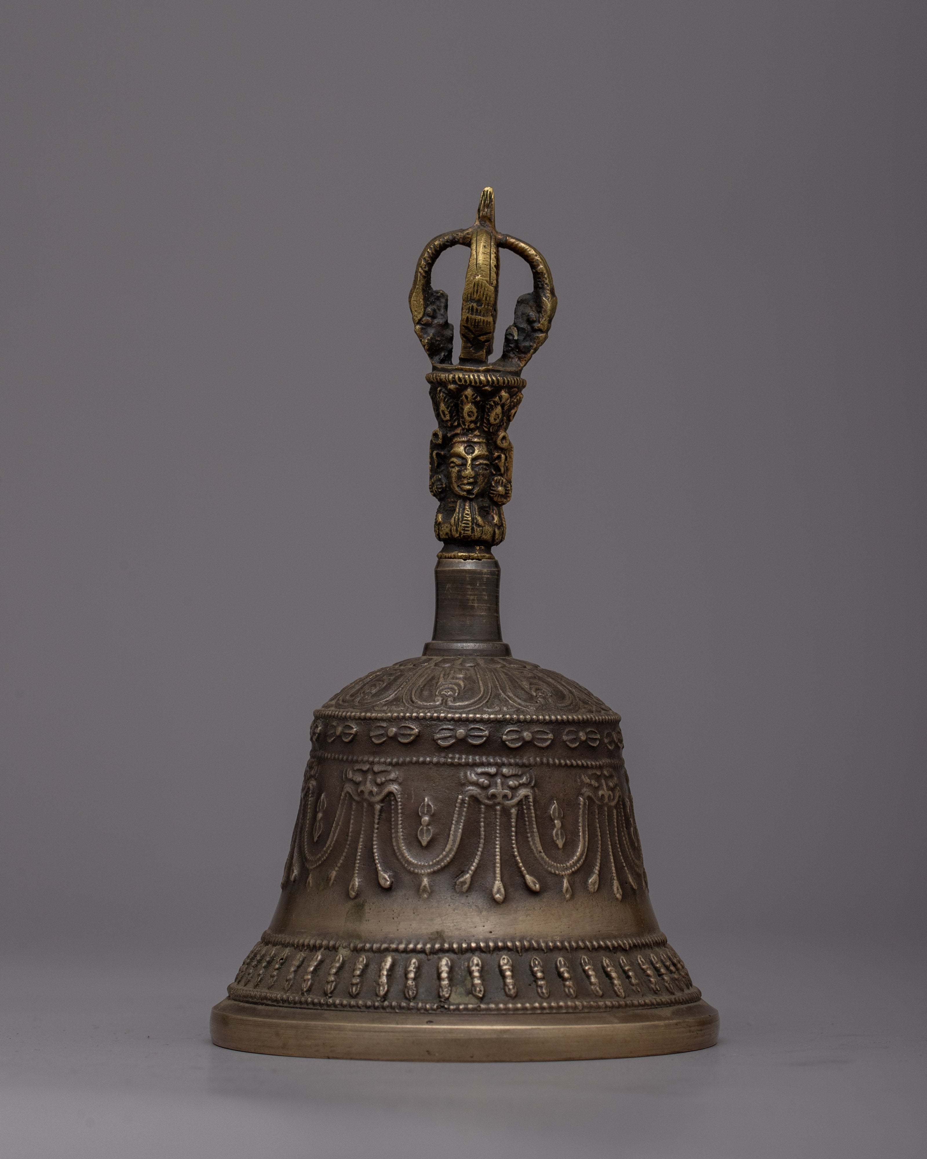 Rare Vajra and Bell Set | Traditional Ritual Tools for Enhance Buddhist Ceremonies and Meditation