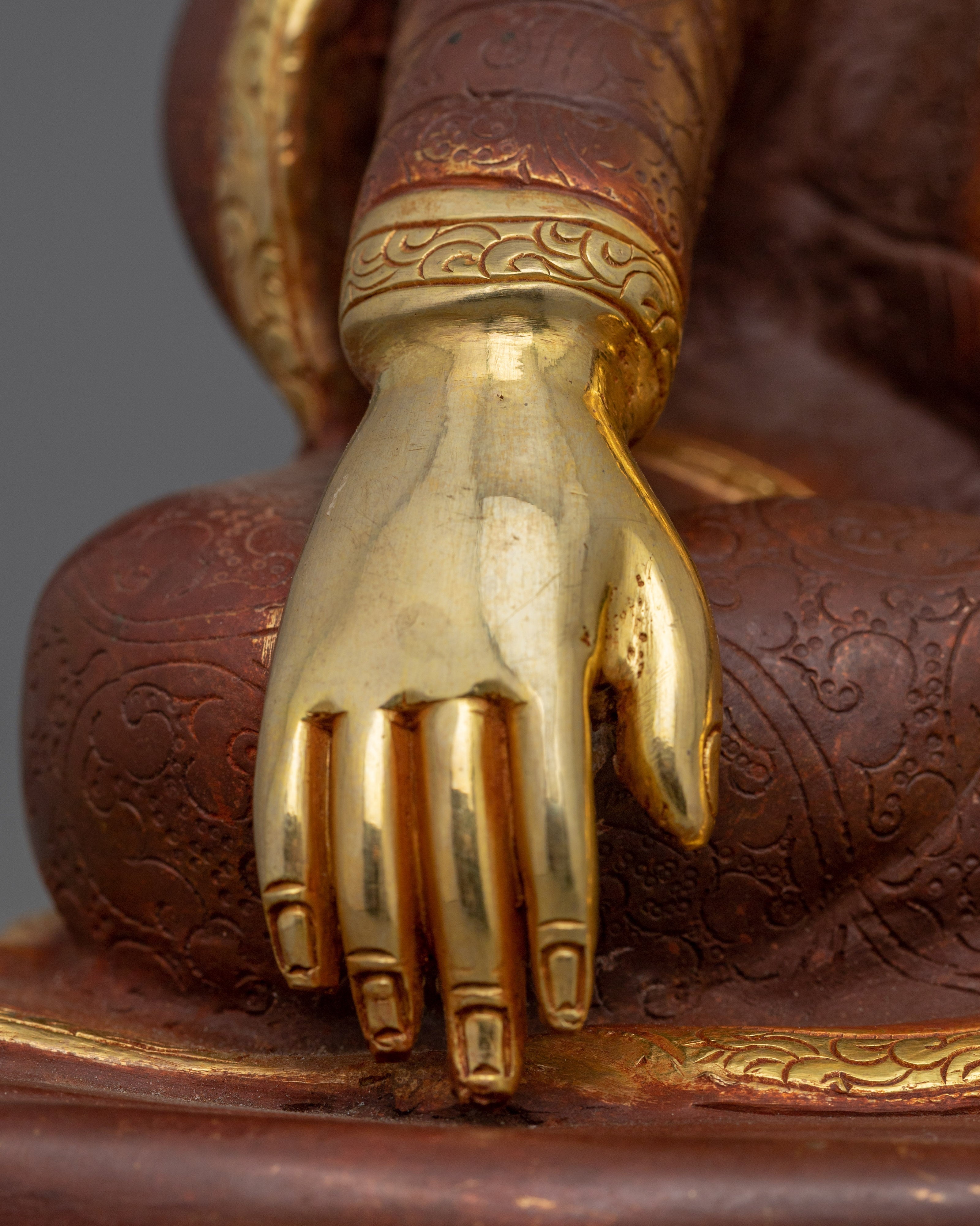 Tibetan Kagyu Master Set Figurine | Marpa, Milarepa, Gampopa Statue Set