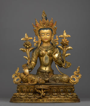 antique-green-tara-figure