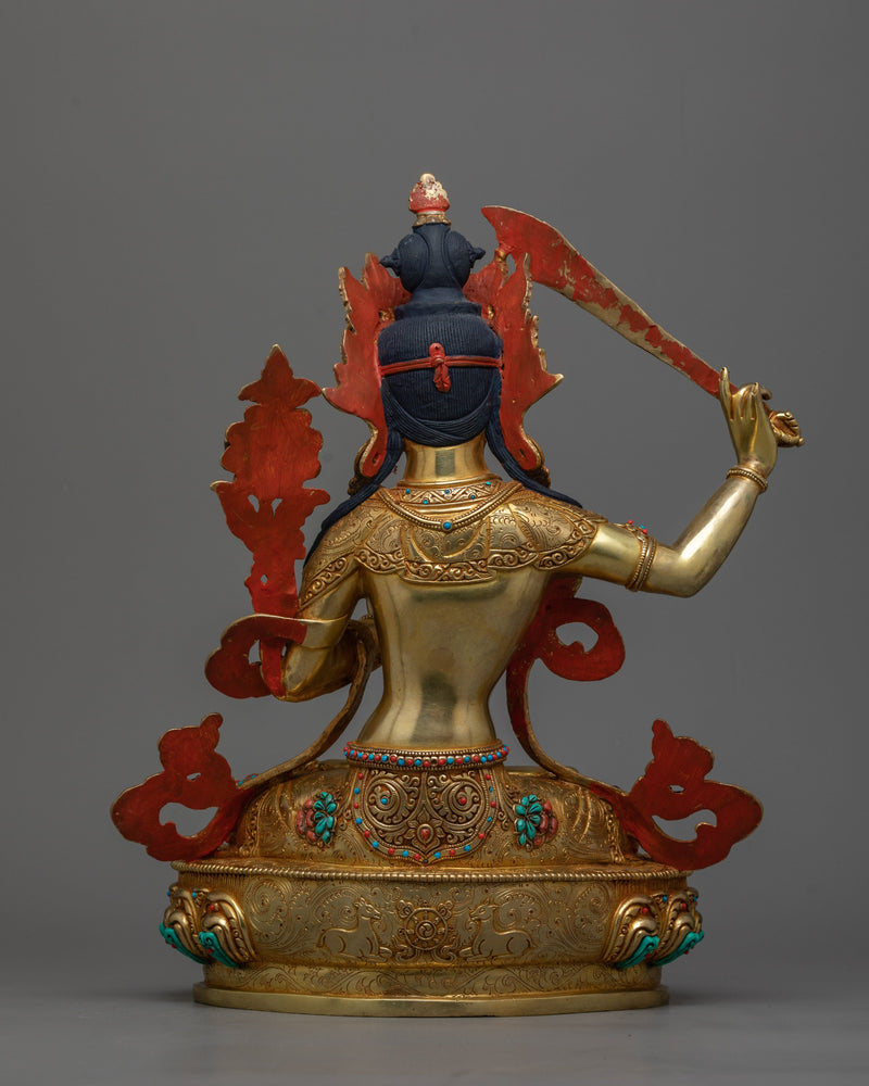 24K Gold Gilded Tibetan Art 
