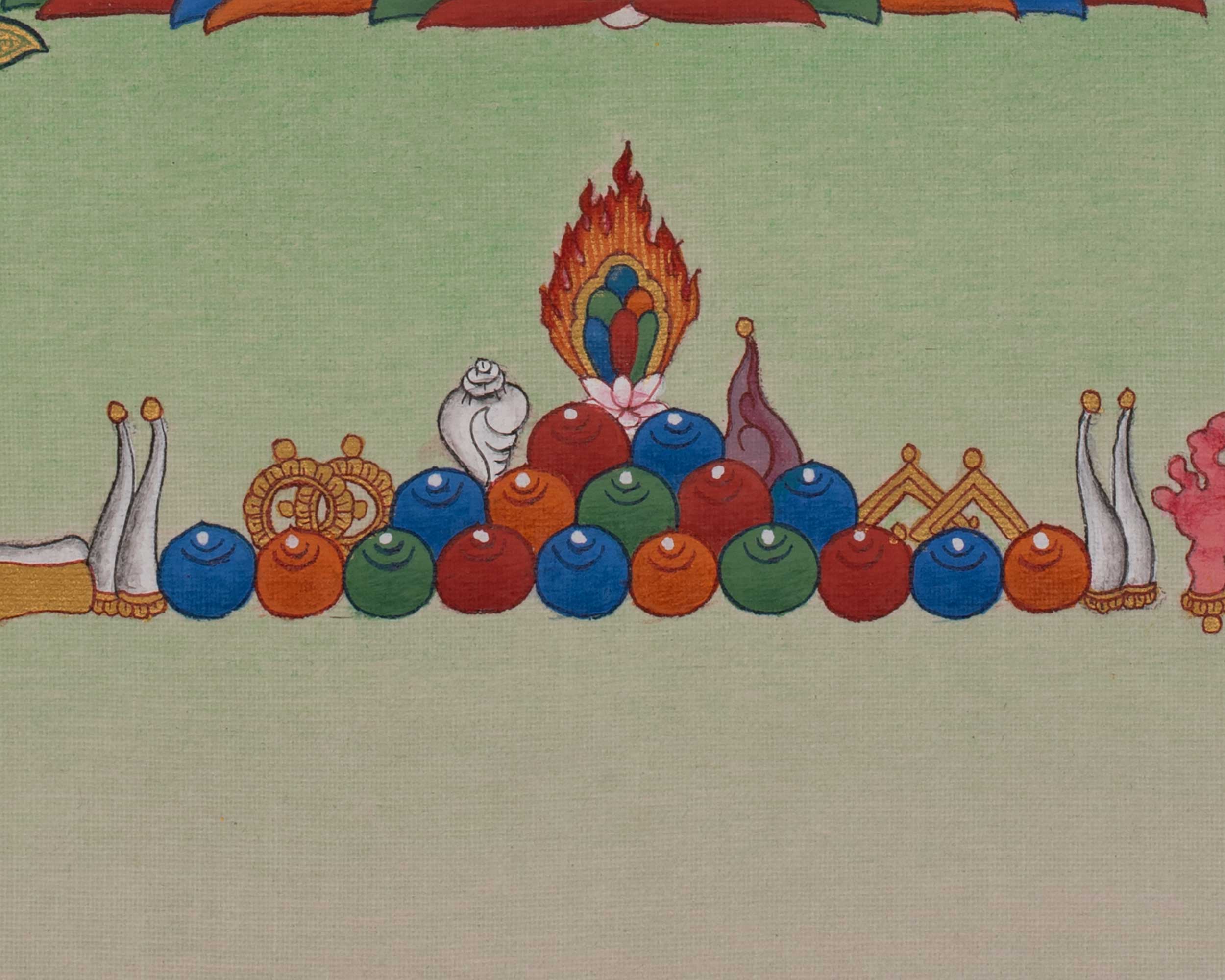 Ksitigarbha Bodhisattva Thangka | Revered Bodhisattva In Mahāyāna Buddhism