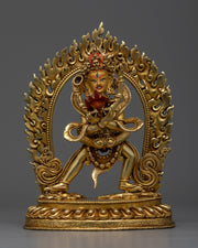 Chakrasambhara with His Consort Statue | Handcrafted Symbol of Unity