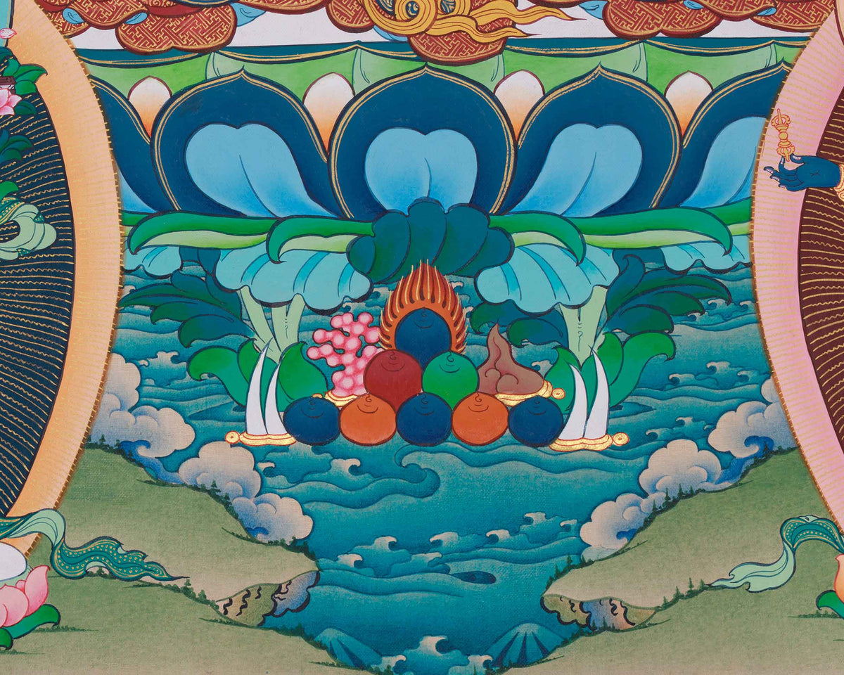 Vajradhara Painting | The Primordial Buddha Symbolizing Ultimate Wisdom
