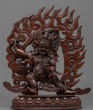 statue of vajrapani 
