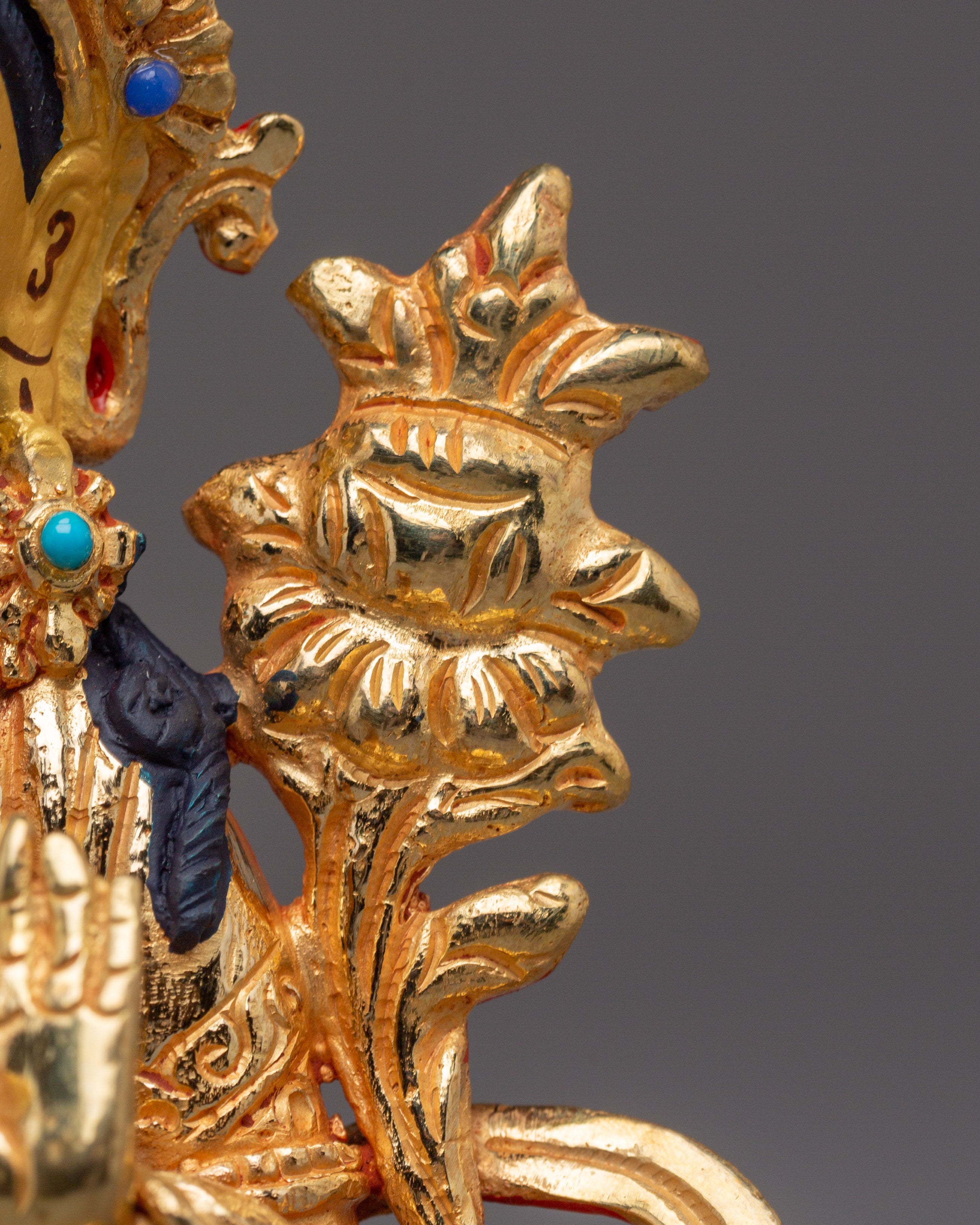 Tibetan Buddhist Deity Manjushri Statue | Bodhisattva of Wisdom