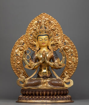chenrezig-bodhisattva idol
