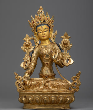 White Tara Maa Statue