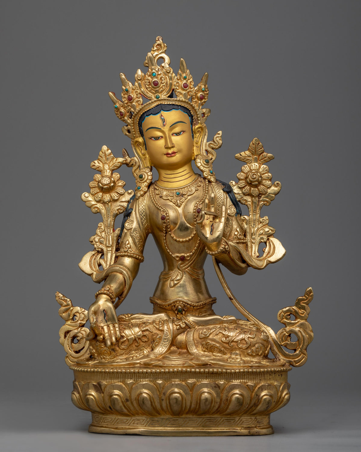 White Tara Maa Statue